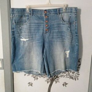 NWOT Bermuda Denim Shorts!